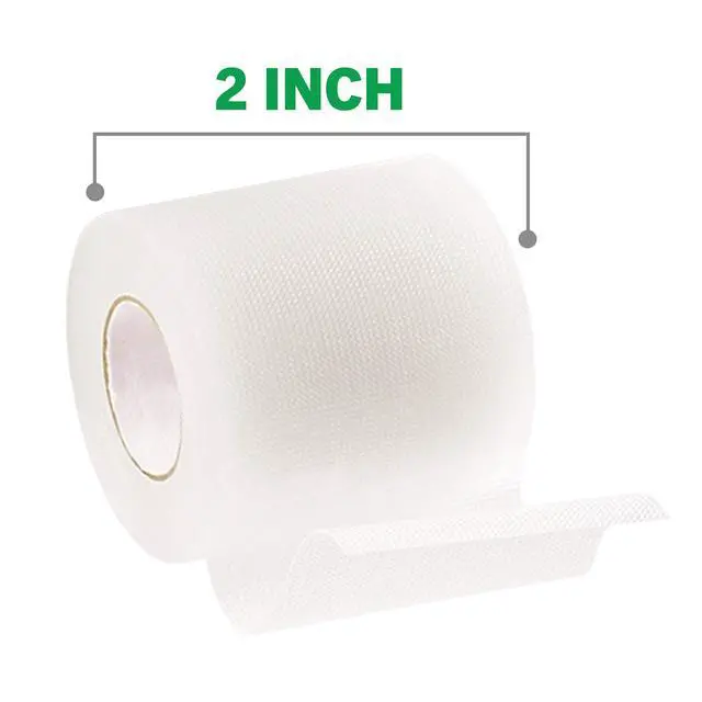 Alt view image 6 of 7 - Flexible Clear Tape, Waterproof Transparent Medical Tape, Secures Dressings and Catheter Tubing - 1 In x 10 Yds, 2 Rolls of Tape