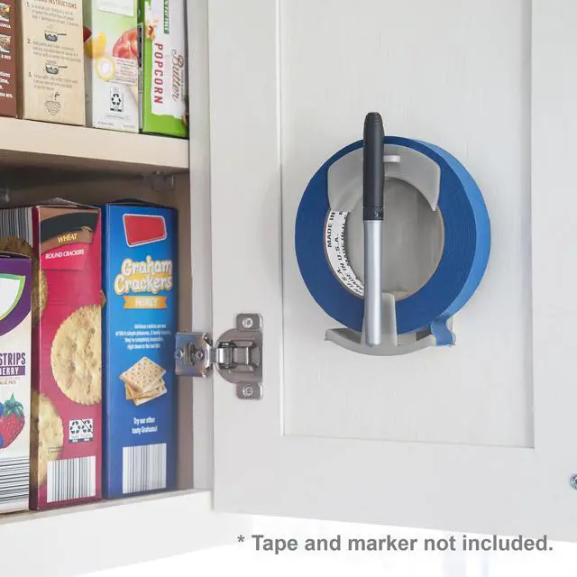 Alt view image 3 of 4 - Tape Dispenser, Wall-Mounted Tape and Label System (Core System/Tape & Marker Not Included)