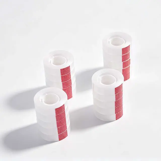 Main image of Transparent Tape Refills, Clear Glossy Tape, 20 Rolls, All-Purpose for Office, Home, School