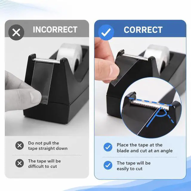 Alt view image 4 of 5 - Transparent Tape Refills, Clear Glossy Tape, 20 Rolls, All-Purpose for Office, Home, School
