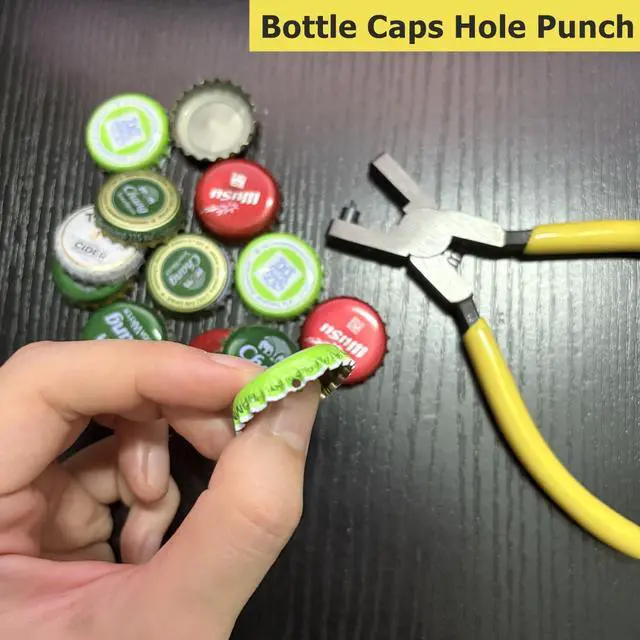 Alt view image 3 of 7 - Sheet Metal Hole Punch, 2mm Small Round Hole Puncher Pliers | for Shoes Straps, Watch Band, Thin Leather, Crafts,Jewelry DIY Fabric