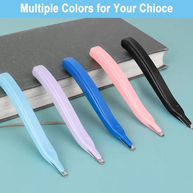 Alt view image 7 of 7 - 5 Pack Magnetic Staple Remover Tools, Professional Stapler Removers Staple Puller Remover for Classroom, Multicolored Stapler Remover Tool Staple Remover Stick for Home School Office (5 Colors)