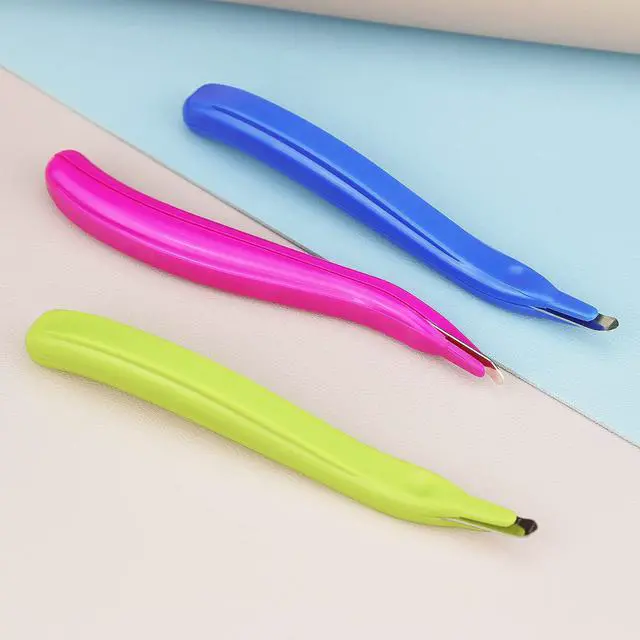 Alt view image 7 of 7 - Magnetic Staple Remover 3 Pack(Blue, Rose, Green) | Staple Removal Tool, Easy removal, No paper tear, 3-color set