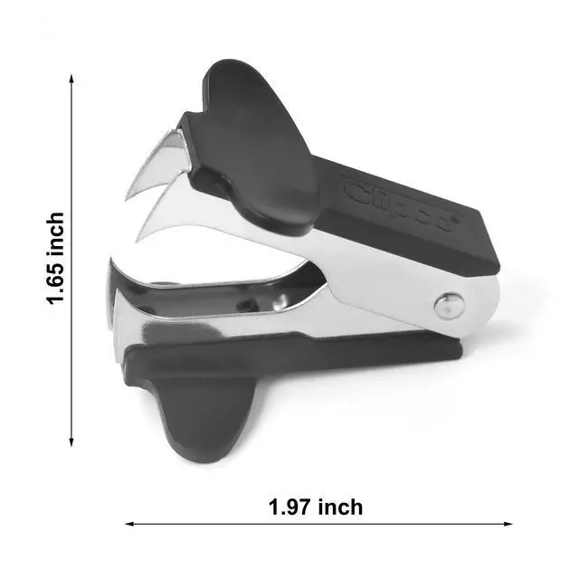 Alt view image 2 of 5 - Staple Remover (6-Pack) (Assorted Colors) | Staple puller tool · pinch jaw style · shiny plated metal jaws · smooth spring action · bulk pack for office & school
