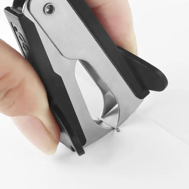 Alt view image 3 of 5 - Staple Remover (6-Pack) (Assorted Colors) | Staple puller tool · pinch jaw style · shiny plated metal jaws · smooth spring action · bulk pack for office & school