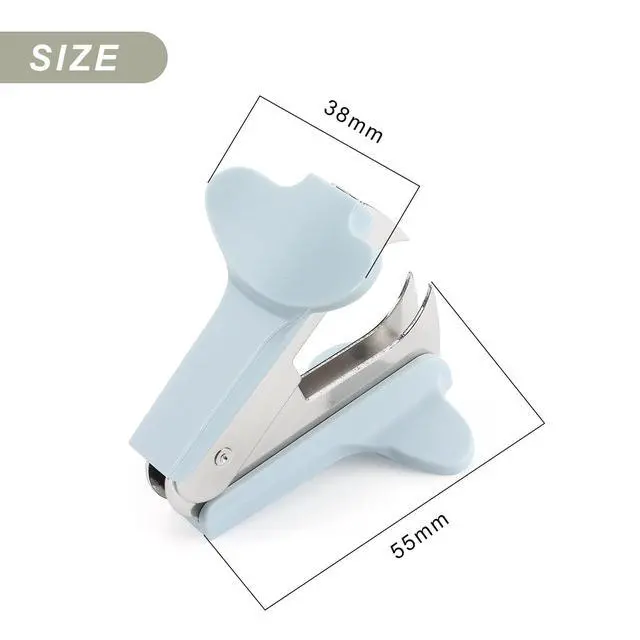 Alt view image 3 of 7 - 3 Pack Staple Remover (Blue, Green, Dark Gray) | Easy removal, No paper tear, Durable & sturdy, Jaw type