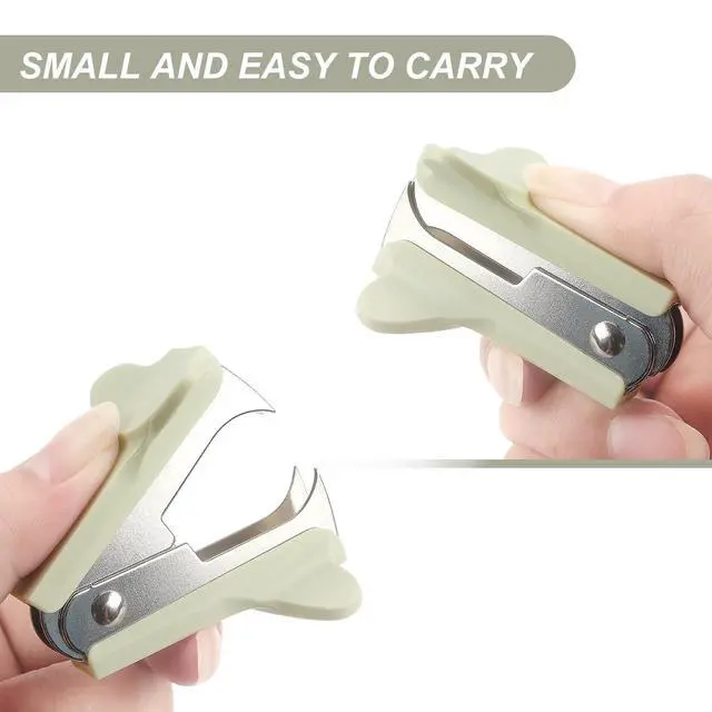Alt view image 4 of 7 - 3 Pack Staple Remover (Blue, Green, Dark Gray) | Easy removal, No paper tear, Durable & sturdy, Jaw type