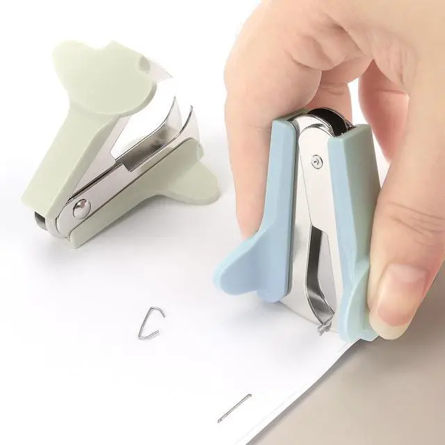 Alt view image 6 of 7 - 3 Pack Staple Remover (Blue, Green, Dark Gray) | Easy removal, No paper tear, Durable & sturdy, Jaw type