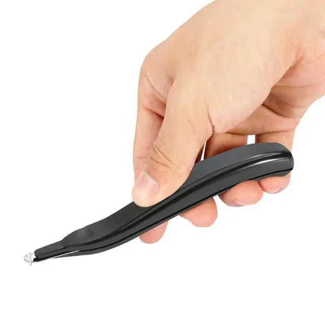 Alt view image 3 of 7 - Staple Remover Professional Magnetic Staple Remover Puller Staples Remover Staple Removal Tool for School Office Home (Black)