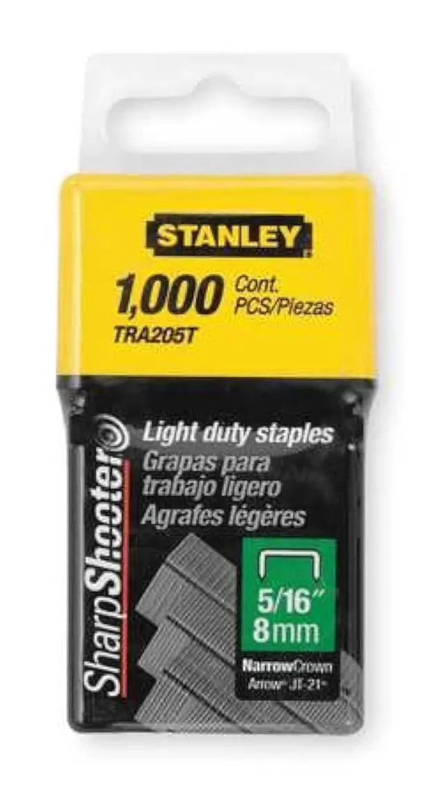 Alt view image 2 of 2 - TRA205T 1,000 Units 5/16-Inch Light Duty Staples (2 pack)
