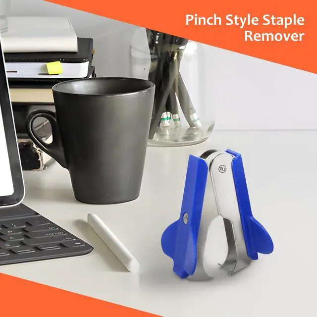 Alt view image 4 of 6 - Staple Remover Tool 2 PK Staple Puller Pinch Jaw | Use for Office, School, Home, Clip-Style Mechanism, Heavy Duty