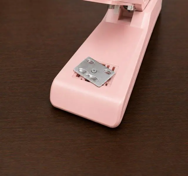 Alt view image 5 of 7 - Metal Stapler with 830 Staples,Pink Stapler,Staplers for Desk | 30 Sheet Capacity, Office Stapler,Non-Slip