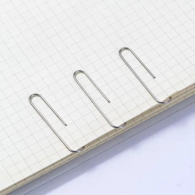 Alt view image 5 of 5 - Shiny Silver Jumbo Paper Clips, 1.3 Inch & 2 Inch, 400pcs | For Office, School & Home, Document Organizing