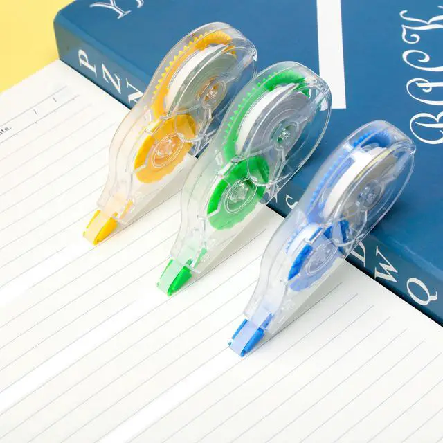Alt view image 6 of 7 - White Correction Tape, 12 Pack, 39.37 Feet - Classic Design | Correction Tape for School Office, Writing Supplies and Correction Supplies