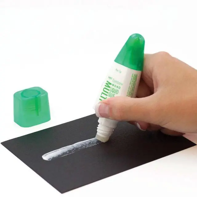 Alt view image 3 of 7 - 62191 MONO Multi Liquid Glue, 0.88 Ounce, 1-Pack. Multi-Purpose Glue with Dual Tip Dispenser for Precise to Full Coverage Application