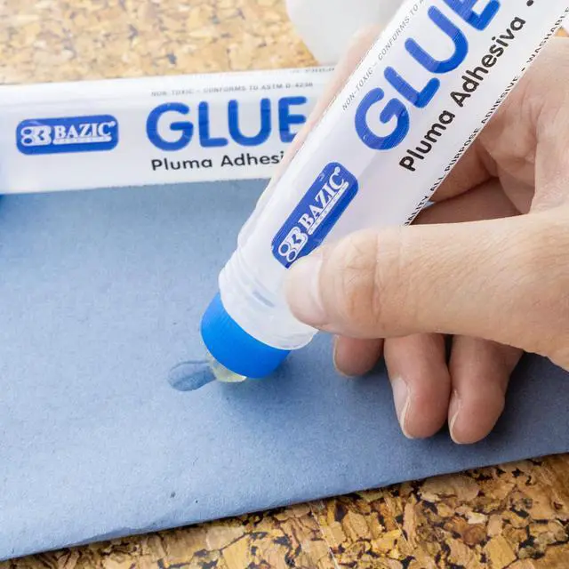 Alt view image 5 of 7 - Clear Glue Pen, 1.7 Fl Oz, Acid-Free, 2 Count, 2-Pack | Washable, clear liquid glue pens, 1.7 fl oz (50 mL) each, photo-safe, non-toxic, Dries clear, precision tip