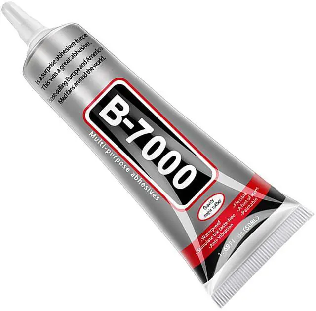 Main image of B7000 Jewelry Glue for Making, 1PCS 50ML/1.69 fl oz Clear Adhesive for Rhinestone, Fabric, Multipurpose Super B-7000 for Phone Repair, Nail Art, Wood, Glass, Charms