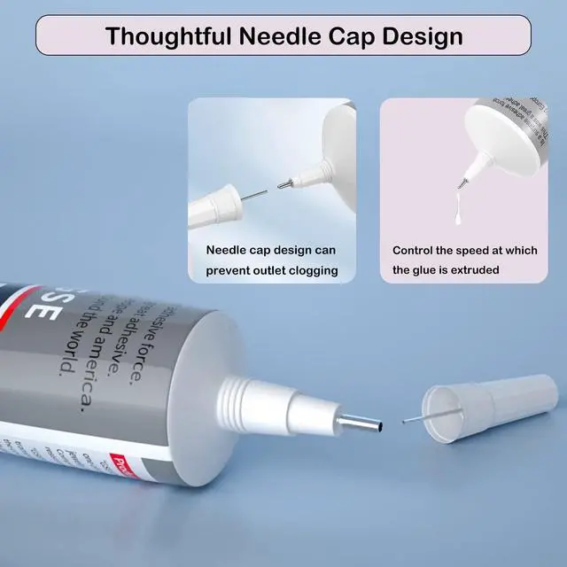 Alt view image 2 of 7 - B7000 Jewelry Glue for Making, 1PCS 50ML/1.69 fl oz Clear Adhesive for Rhinestone, Fabric, Multipurpose Super B-7000 for Phone Repair, Nail Art, Wood, Glass, Charms