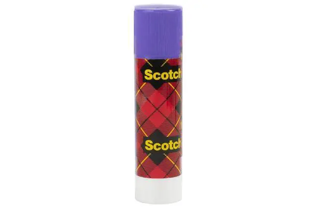 Alt view image 2 of 5 - Mega Purple Glue Stick, 1.4 oz, Acid Free and Non-Toxic | Goes on Purple, Dries Clear, Strong, Fast-Bonding Glue for School, Home and Office Projects, Washable and No-Mess