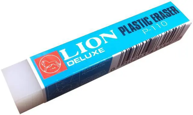Main image of School Eraser Eraser, White (P-110)