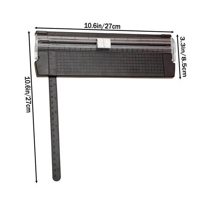 Alt view image 2 of 7 - Paper Cutter Slider,A5 Guillotine Paper Cutter with 3 Security Blader