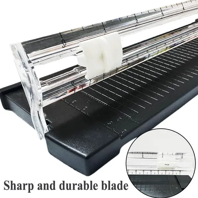 Alt view image 5 of 7 - Paper Cutter Slider,A5 Guillotine Paper Cutter with 3 Security Blader