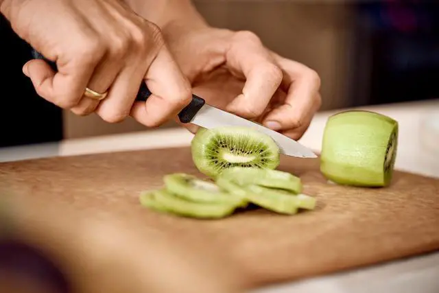 Alt view image 2 of 4 - Swiss Classic 3.25" Paring Knife, Straight Edge Spear Point | Indispensable vegetable knife with a black ergonomic non-slip handle, NSF approved and dishwasher safe kitchen cutlery