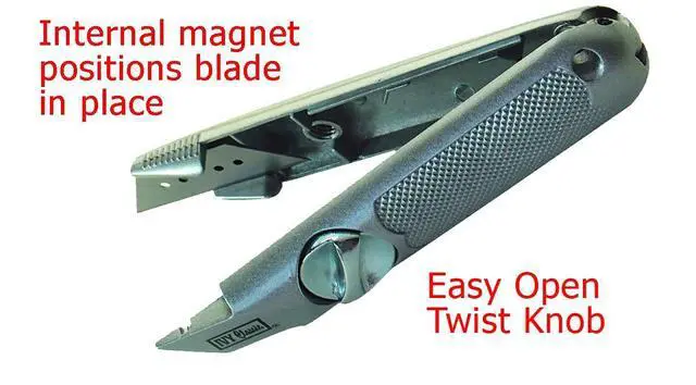 Alt view image 3 of 4 - 11154 Hinge-Loc Fixed Utility Knife, 1/Card