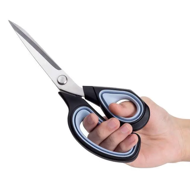 Alt view image 7 of 7 - Premium Tailor Scissors, 9.5 Inch, Heavy Duty Stainless Steel | All Purpose Fabric Shears for Cutting Clothes, Sewing, Craft Projects