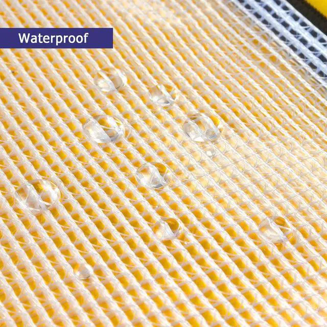 Alt view image 5 of 7 - 10 Pack Small Mesh Zipper Pouch Bags A6 Size, Black | Waterproof Zipper Bags Pouches for Organization Office Supplies