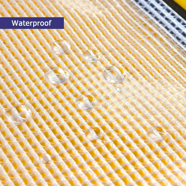 Alt view image 5 of 7 - 10 Pack Small Mesh Zipper Pouch Bags A6 Size, Colorful | Waterproof Zipper Bags Pouches for Organization Office Supplies