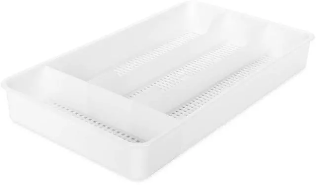 Main image of 43508 Cutlery Tray - Designed for RV and Compact Kitchen Drawers - Easily Organize and Store Kitchen Flatware - White