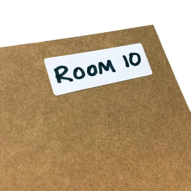 Alt view image 6 of 7 - 500 Pack, 1.5" x 0.5" - File Folder Labels Stickers, Matte White