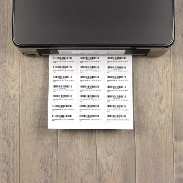 Alt view image 3 of 4 - Address Labels for Printer 750 Labels - 1" x 2-5/8", Mailing, Storage & Pantry Organization, Laser/Inkjet Compatible, 30 Per Page, 25 Sheets