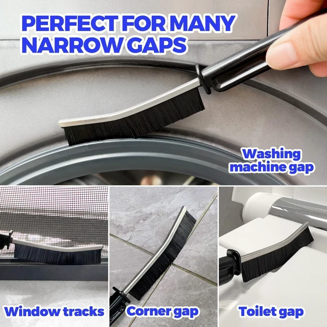 Alt view image 4 of 6 - Dryer Vent Cleaner Kit - Flexible Lint Brush Remover Cleaning Tool | 27.5in flexible 304 steel shaft & nylon bristles, removes lint dust pet hair for vent, fridge coil & tight corners