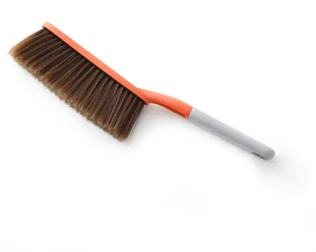 Main image of 1 Pack 15" Hand Broom Brush,Soft Bristle Cleaning Brush,Counter Brush, Crumb Debris Sweeping Brush,Dusting Brush,Comfort for Car Bed Couch Desk Sofa Furniture Clothes,Small Particles Hair Remover