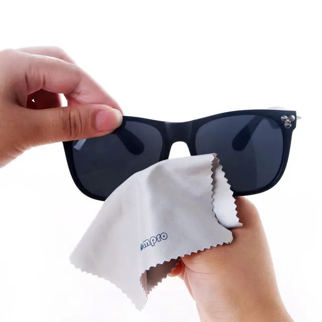 Alt view image 5 of 7 - 12-Pack 4.75x4.75 Microfiber Cleaning Cloth for Lens & Screen | Cleaner for iPad, Camera Lens, Eyeglass, Glass, Cell Phone, Tablet, Laptop, LCD TV & Computer Screen, Monitor, Device Surface