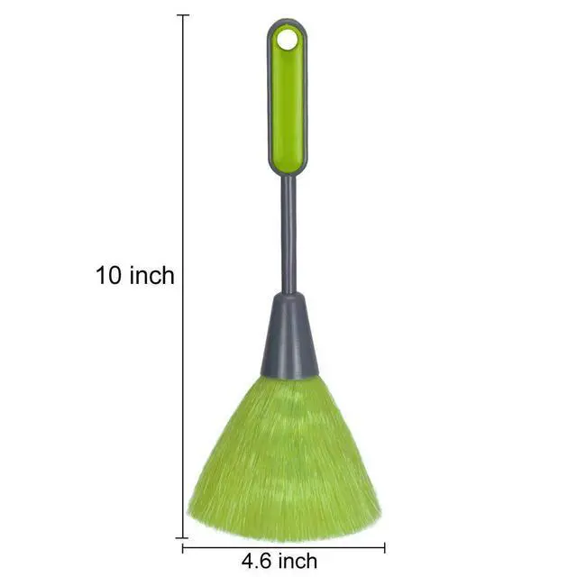 Alt view image 4 of 7 - 3 Pack Fluffy Microfiber Delicate Kitchen Duster Laptop Keyboard Brush Computer Screen Cleaner Tool Mini Dusting Wand (Blue, Green, Pink)