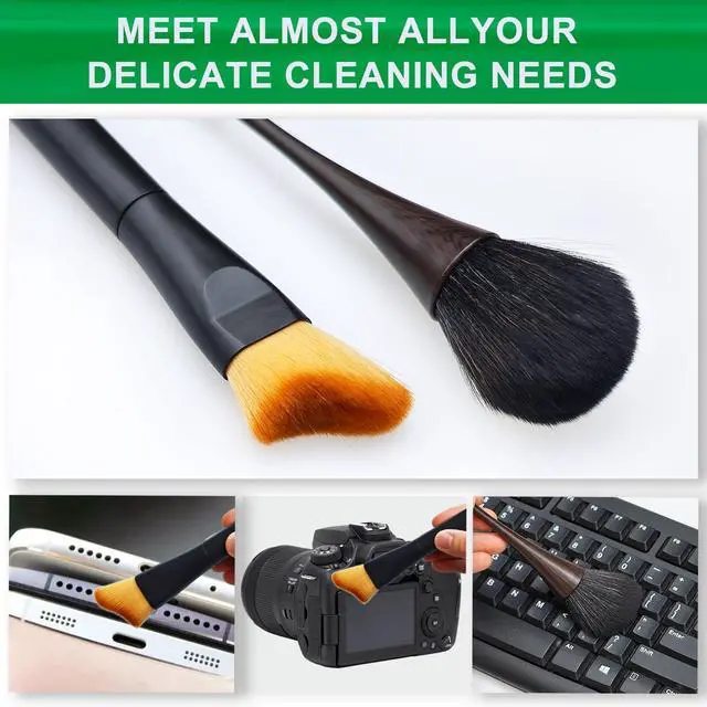 Alt view image 4 of 7 - 2 Pack Exquisite Dusting Brush Kit, Dust Brushes, Car Detailing Brush, Feather Duster Brush for Models, Craf, Collectibles,Computers, Digital Devices, Car Interior, Musical Instruments