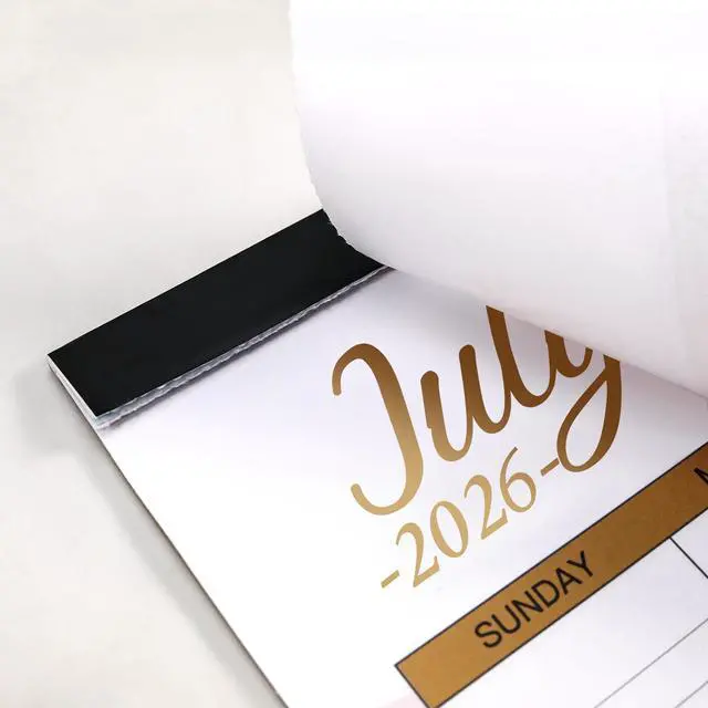 Alt view image 5 of 7 - Desk Calendar 2026-2027 - 2026-2027 Wall Calendar 18 Month, 17" x 12" | from July 2026 - December 2027, Desk/Wall Monthly Calendar 2026-2027 with Protector Corner, Large Blocks