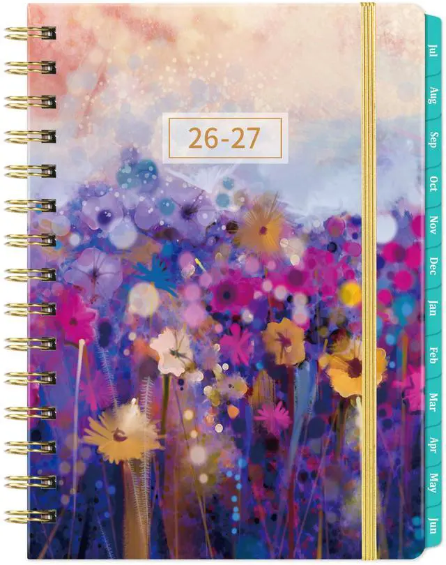 Main image of 2026-2027 Planner - Planner Daily Weekly and Monthly 2026-2027 | July 2026 - June 2027, 6.3 × 8.4, 12 Monthly Tabs, Inner Pocket, Hardcover, Perfect for Organization