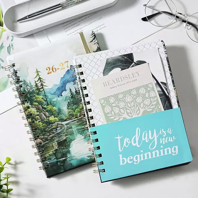 Alt view image 7 of 7 - Planner 2026-2027 - 2026-2027 Planner Weekly and Monthly | July 2026 - June 2027, Tabs, Elastic Closure, Inner Pocket, Academic Planner for School Office Supplies, 6.3" x8.4"