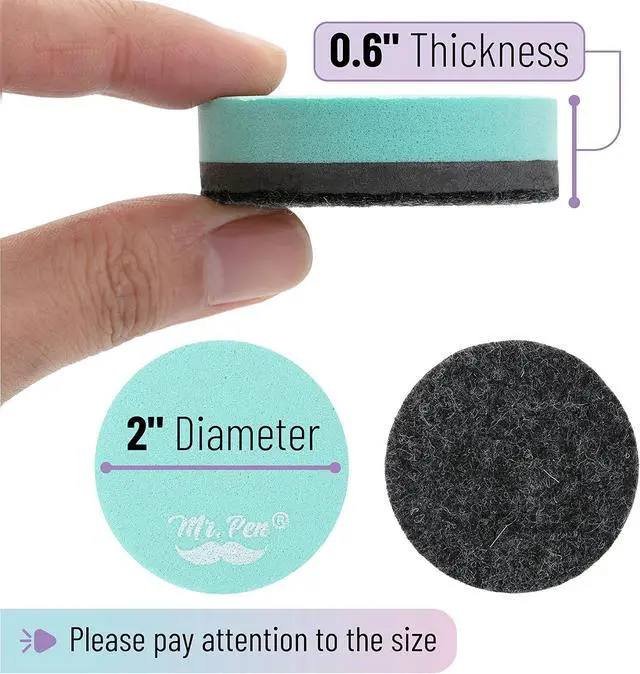 Alt view image 3 of 6 - Round Magnetic Dry Erase Erasers, 24 Pack | Colorful Small Magnetic Whiteboard Dry Erase Erasers Bulk for Kids, Teachers, Students and Classroom Supplies