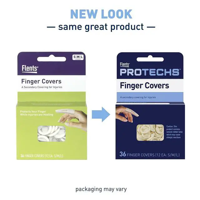 Alt view image 4 of 6 - First Aid Finger Cots, Protect Finger During Healing, Cover Cuts & Injuries, Durable & Comfortable Barrier Gloves for Wound Care and Hygiene, Disposable, Latex, 36 Count