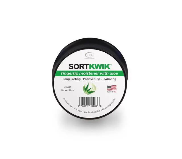 Alt view image 4 of 4 - 10083 Sortkwik Fingertip Moistener with Aloe Non-Toxic, Odorless Grip Enhancer for Paper Sorting and Money Counting 3/8 oz, Clear (Pack of 3)