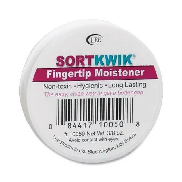 Alt view image 2 of 3 - 10050 Sortkwik Fingertip Moisteners, 3/8 oz, Pink, Sold as 3 Pack