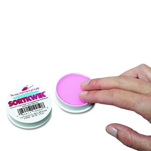 Alt view image 3 of 3 - 10050 Sortkwik Fingertip Moisteners, 3/8 oz, Pink, Sold as 3 Pack