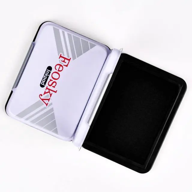 Alt view image 4 of 7 - Ink Pads for Rubber Stamps Small Size 3-1/4" by 2-1/2" inches.(Black)