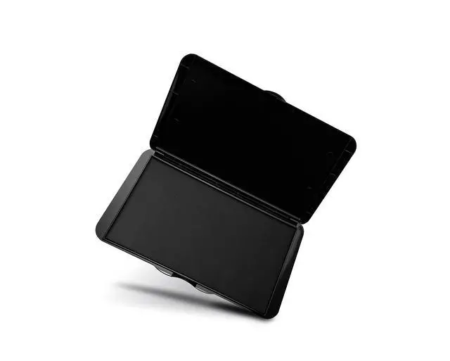 Alt view image 3 of 7 - Large Stamp Pad, Premium Quality Felt Pad, 3.45 x 6.20, Lightweight (Black)