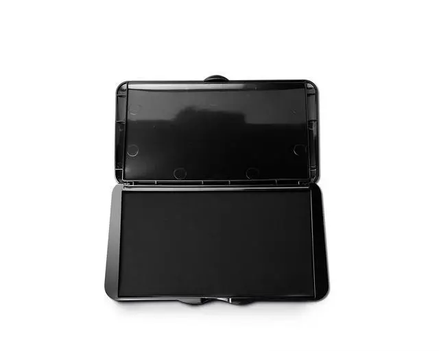 Alt view image 6 of 7 - Large Stamp Pad, Premium Quality Felt Pad, 3.45 x 6.20, Lightweight (Black)